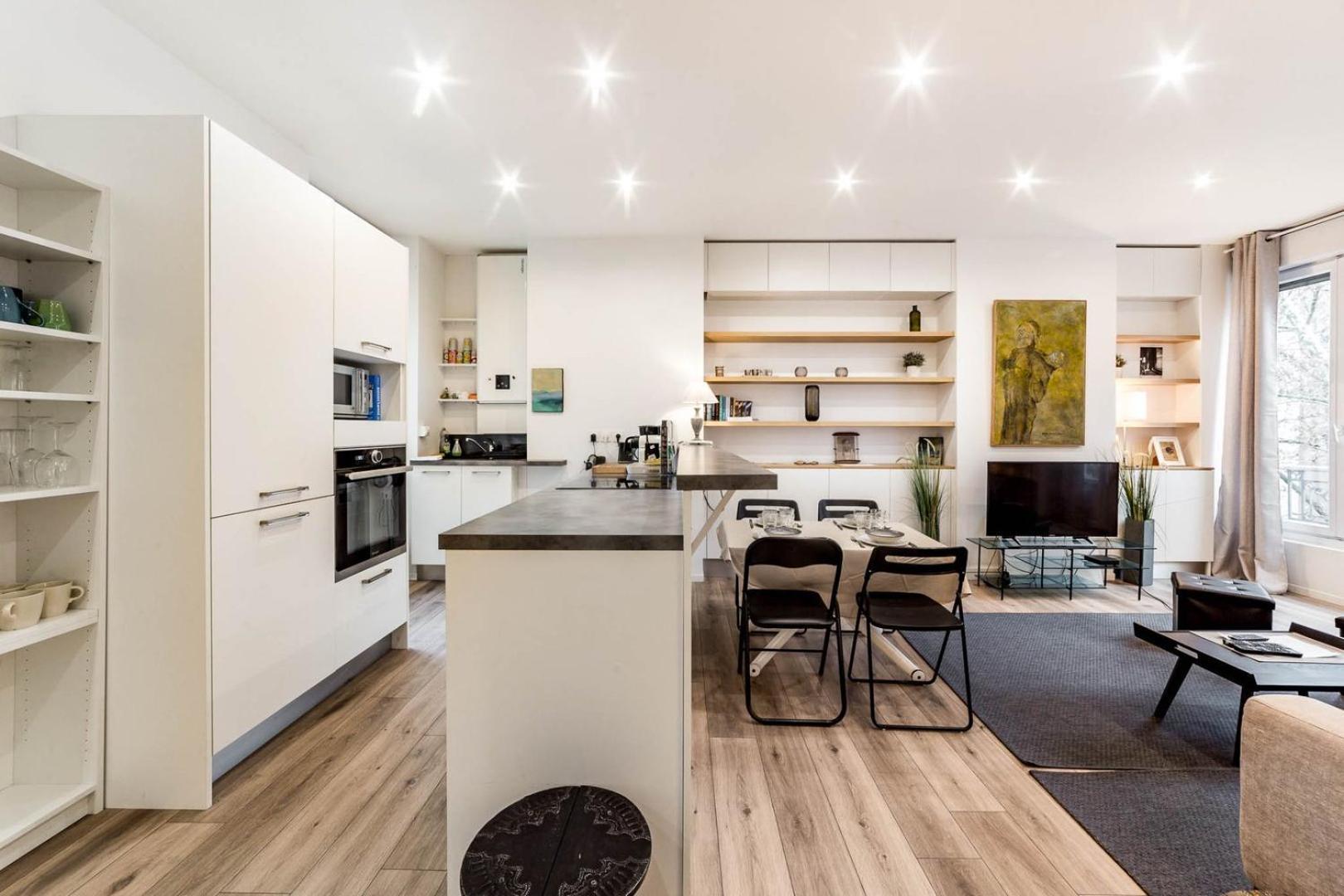 Apartment The Charming, Comfortable Charlemagne Ail Lyon